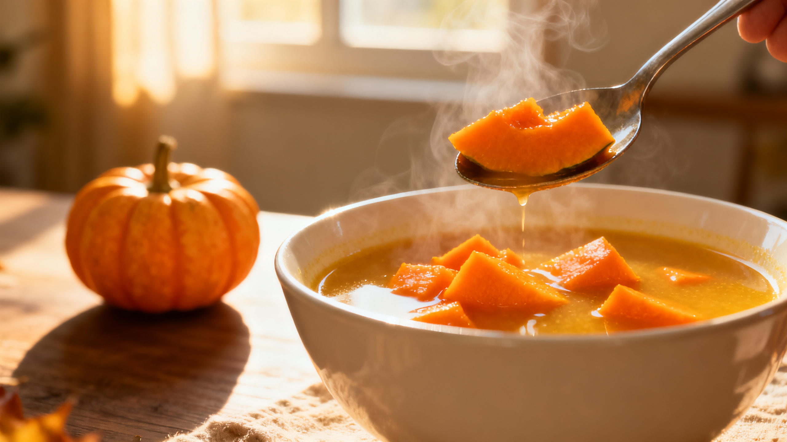 Canh Bí Đỏ - Vị Ngọt Của Mùa Thu