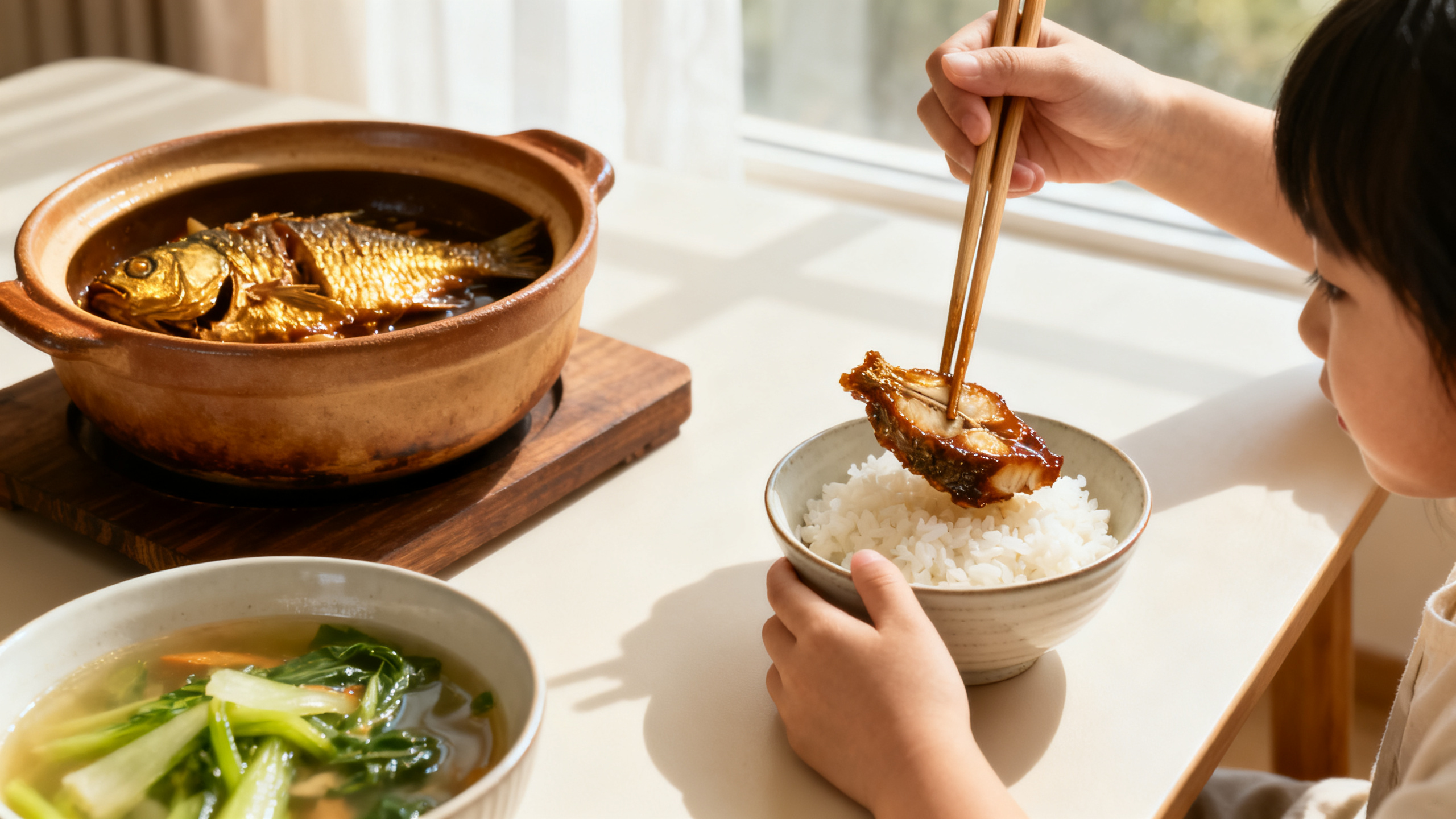 Mâm Cơm Ít Món Nhưng Nhiều Yêu Thương