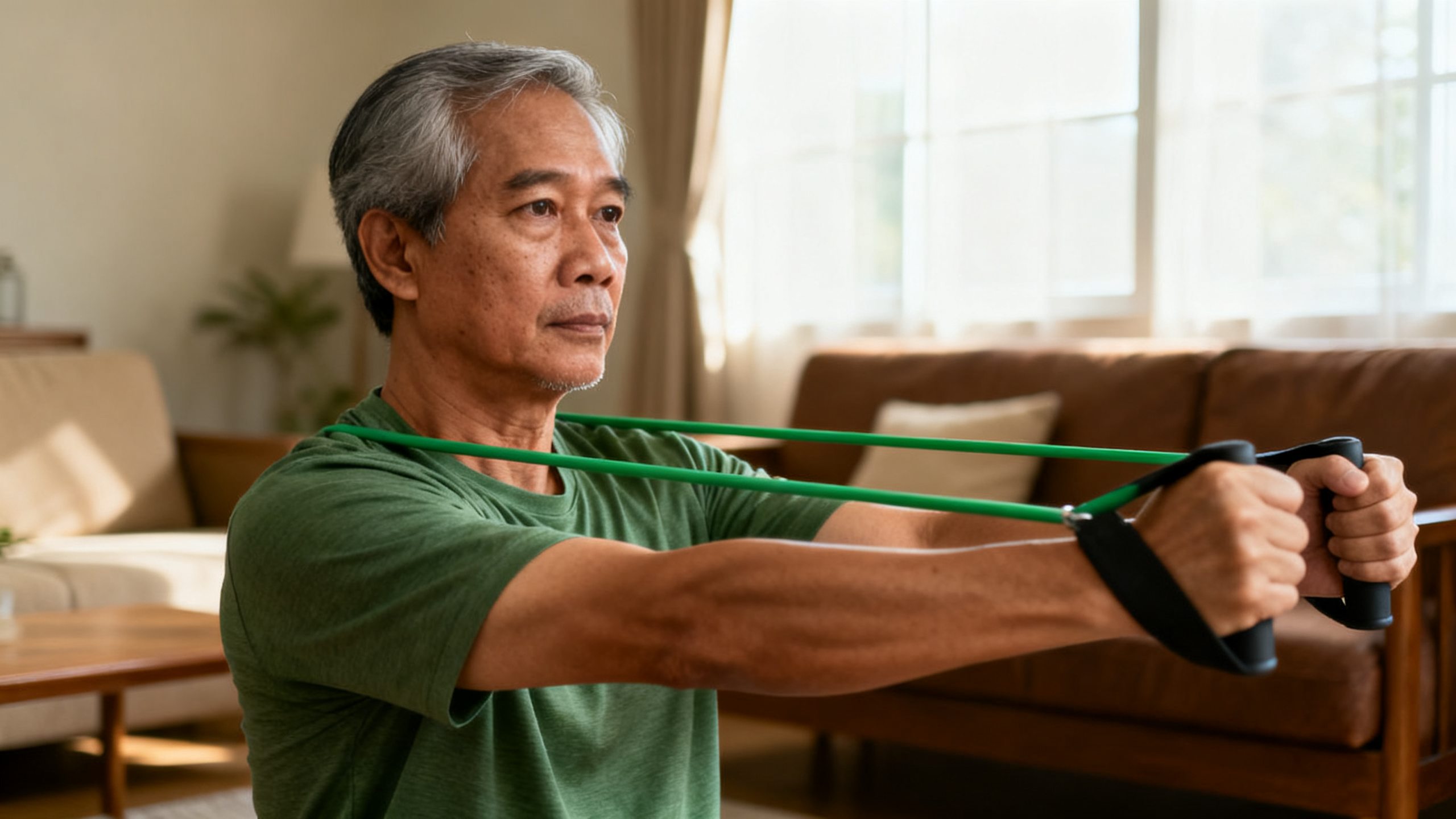 Nam Giới Sau Tuổi 50 Dễ Mất Cơ Và Tăng Mỡ Bụng